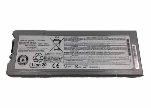 6800mAh 70Wh 6-Cell Batterie Panasonic CF-VZSU80U