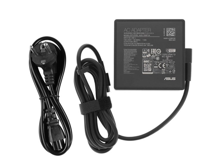 Original 100W USB-C Asus ROG Zephyrus G14 GA403UI-G14.R94070 AC Adaptateur Chargeur + câble - Cliquez sur l'image pour la fermer