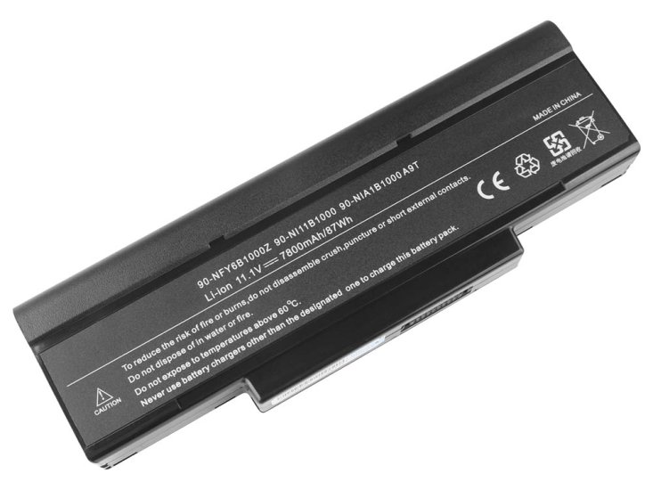 7200mAh Batterie MSI MS-1034 VR601 MS-163C - Cliquez sur l'image pour la fermer