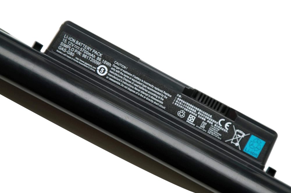 Original Gigabyte 961T2009F Gigabyte GAS-G80 Batterie 5700mAh 86.18Wh 8-Cellules