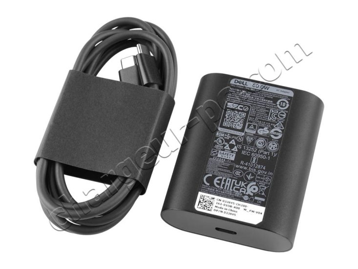 Original 60W Dell Latitude 9450 2-in-1 P166G P166G002 AC Adaptateur Chargeur + câble - Cliquez sur l'image pour la fermer