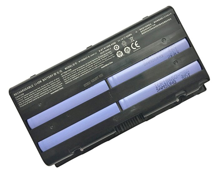 5585mAh 62Wh 6 Cell Clevo N151RD Batterie - Cliquez sur l'image pour la fermer