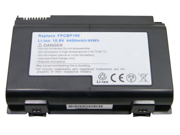 Original Fujitsu Celsius H700 Batterie 4400mAh 48Wh 6-Cellules - Cliquez sur l'image pour la fermer