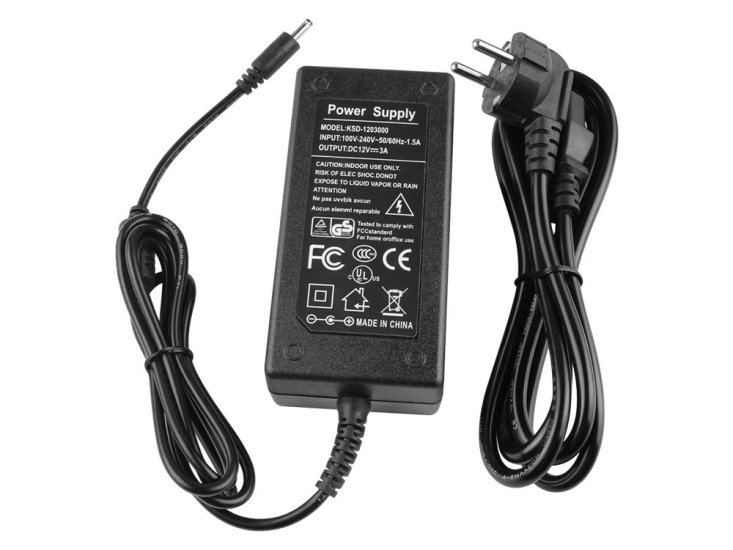 36W Medion Akoya E4253 (MD 61135) AC Adaptateur Chargeur + câble - Cliquez sur l'image pour la fermer