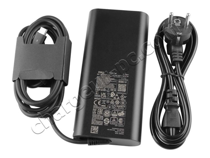 Original 130W USB-C Dell Inspiron 16 Plus 7640 AC GaN Adaptateur Chargeur + câble - Cliquez sur l'image pour la fermer