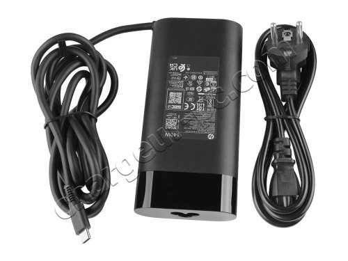 Original 140W USB-C HP Spectre x360 16-aa0000 AC Adaptateur Chargeur + câble