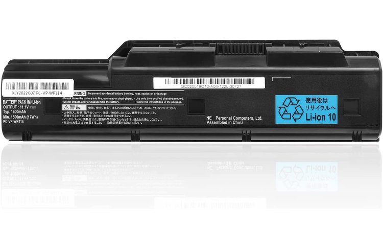 Nouveau NEC PC-LL550VG6R PC-LL700TG6P Batterie 1500mAh 17Wh - Cliquez sur l'image pour la fermer