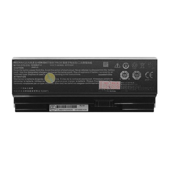 Clevo NH58DEQ NH58HHQ NH58HJQ Batterie 3275mAh 48.96Wh - Cliquez sur l'image pour la fermer