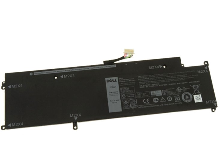 34Wh Original Batterie Dell Latitude 13 7370 - Cliquez sur l'image pour la fermer