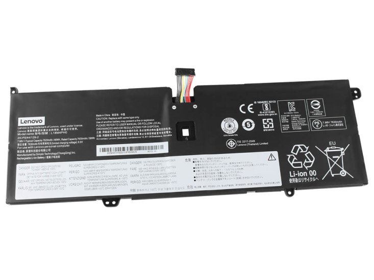 Original Lenovo Yoga C940-14IIL 81Q9001KAU Batterie 7820mAh 60Wh(12 lines) - Cliquez sur l'image pour la fermer