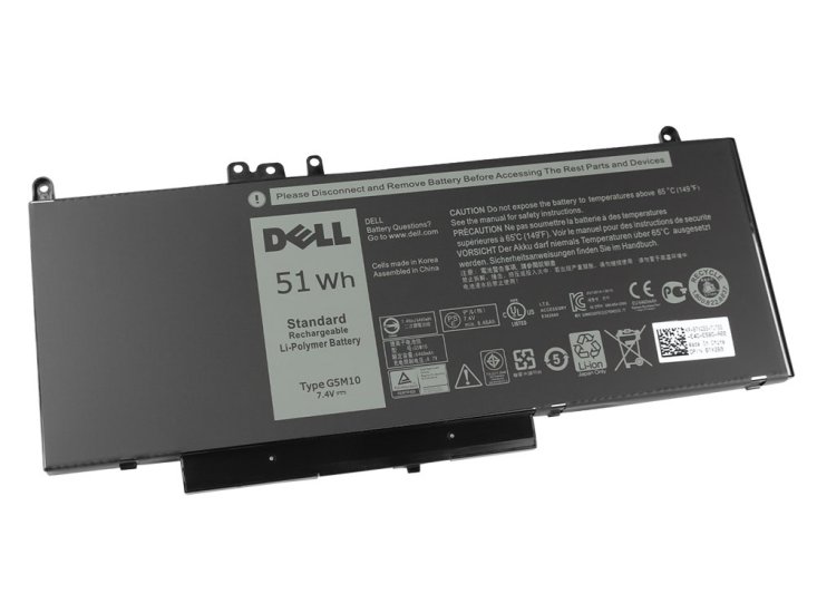 Original 51Wh Batterie Dell Latitude 14 E5450 P48G001 - Cliquez sur l'image pour la fermer