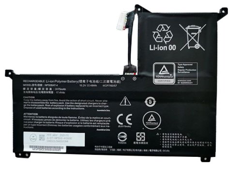 Medion Erazer Crawler E10 MD62310 Batterie 3175mAh 49Wh