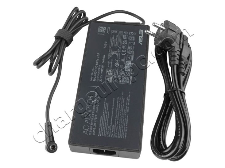 Original 240W Slim Asus ROG Strix SCAR 15 G533QR-XS98Q AC Adaptateur Chargeur - Cliquez sur l'image pour la fermer