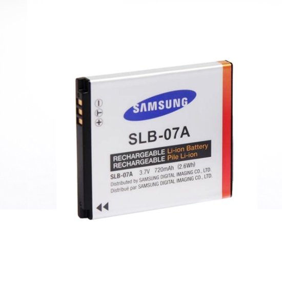 Original Samsung SLB-07B Batterie 720mAh 2.6Wh - Cliquez sur l'image pour la fermer