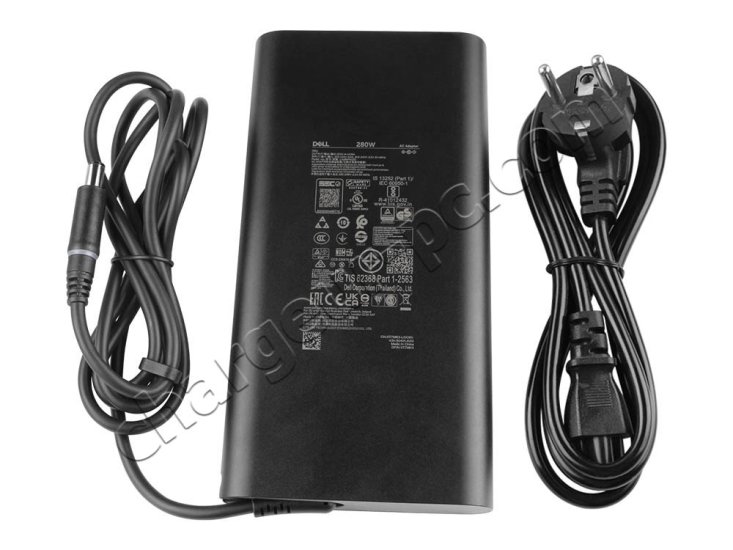 Original 280W Dell Alienware m18 R2 P51E P51E001 AC GaN Power Adaptateur Chargeur + câble - Cliquez sur l'image pour la fermer