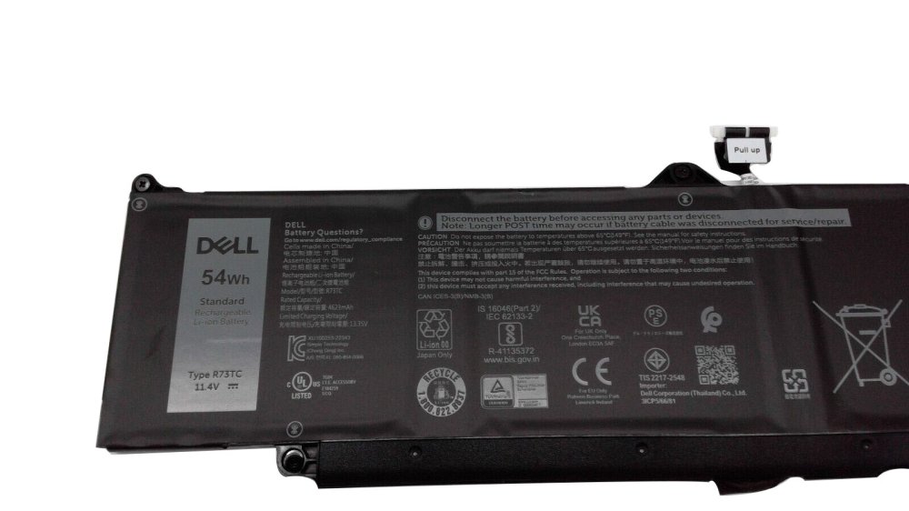 Original Dell Latitude 3340 P37G P37G004 Batterie 4623mAh 54Wh