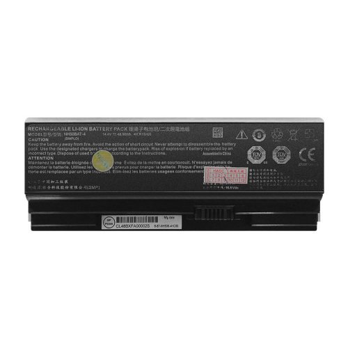 Clevo NH55RHQ Clevo NH57RA Batterie 3275mAh 48.96Wh