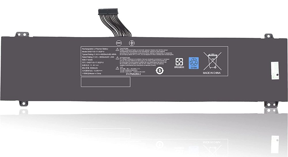 Nouveau 3ICP6/62/69-2 3ICP6/63/69-2 Batterie 8200mAh 93.48Wh 4-Cellules