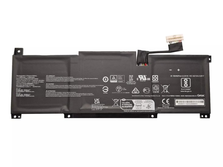 MSI Modern 15 B13M-246XES Batterie 39.3Wh - Cliquez sur l'image pour la fermer