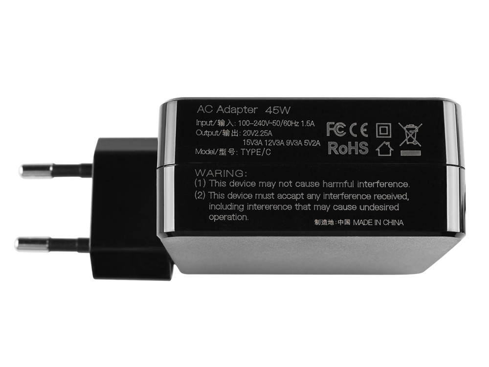 45W Chargeur Compatible avec ADP-45EW A