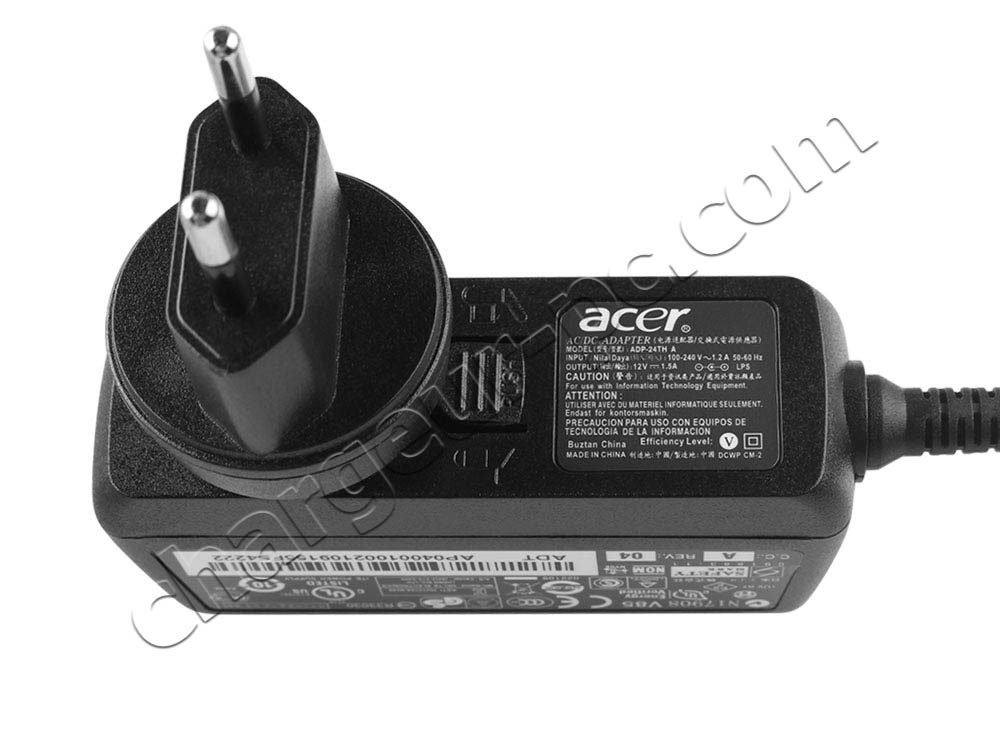 18W Original AC Adaptateur Chargeur pour Acer Aspire Switch 10 SW5-011