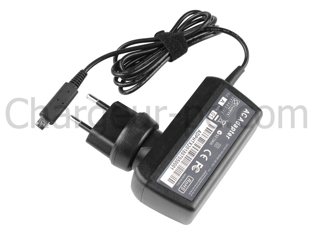 18W Original AC Adaptateur Chargeur Acer 71FW21BO001