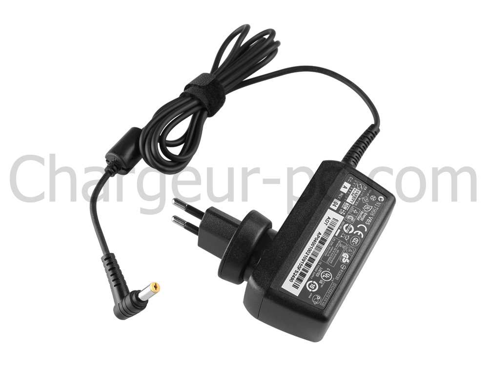 40W Adaptateur Chargeur pour Acer TravelMate P246M-MG-2016 P246M-MG-72WN