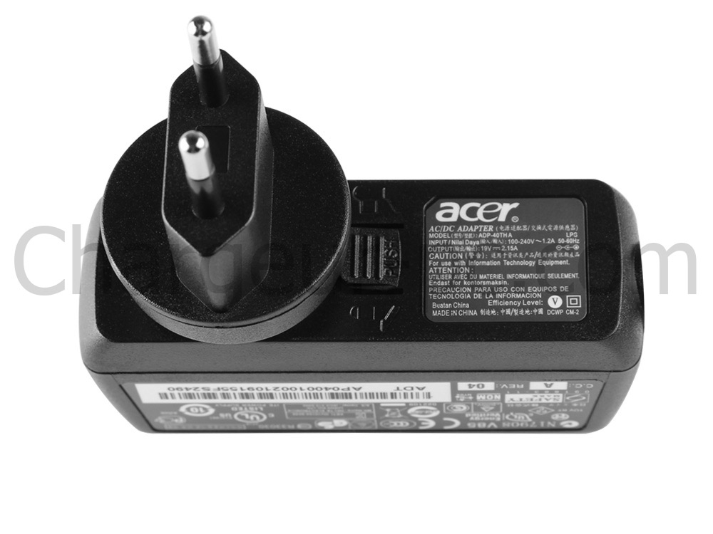 40W Adaptateur Chargeur pour Acer TravelMate P246M-MG-2016 P246M-MG-72WN