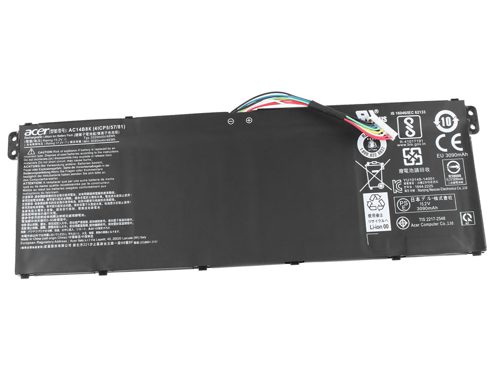 Original 3220mAh 48Wh Batterie Acer Spin 5 SP513-51-50MN