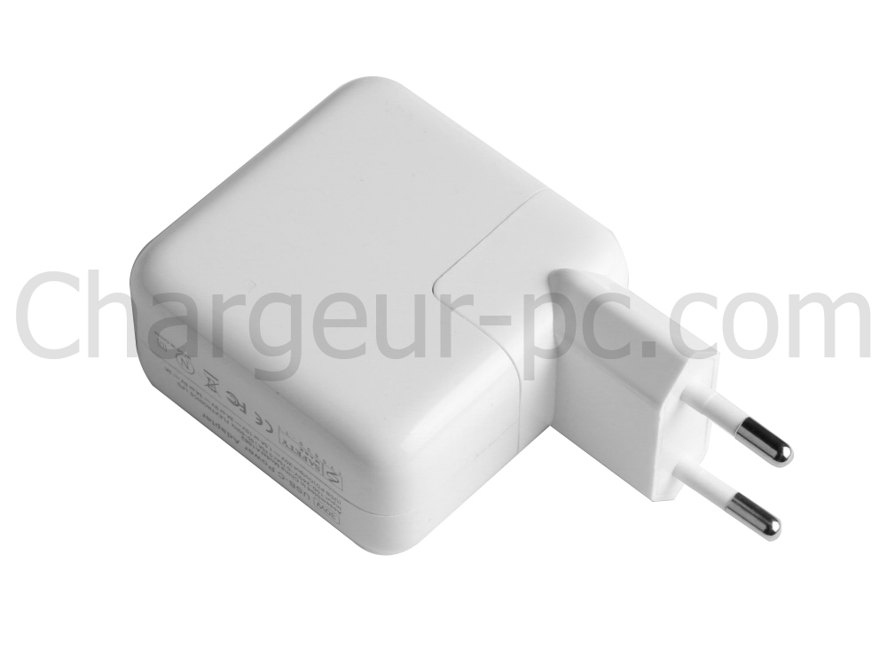 30W Apple MacBook Air 13 M3 2024 MRXW3FN/A AC Adaptateur Chargeur