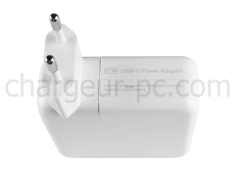 20V 3.35A 67W Apple MacBook Air M2 2022 AC Adaptateur Chargeur + câble