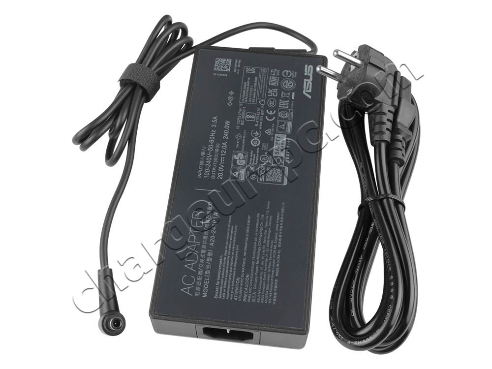 Original 240W Slim Asus ROG Zephyrus S15 GX532LXS AC Adaptateur Chargeur