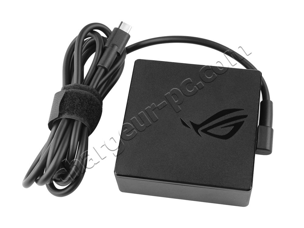 Original 130W USB-C Asus ROG Flow X13 GV302 AC Adaptateur Chargeur + câble