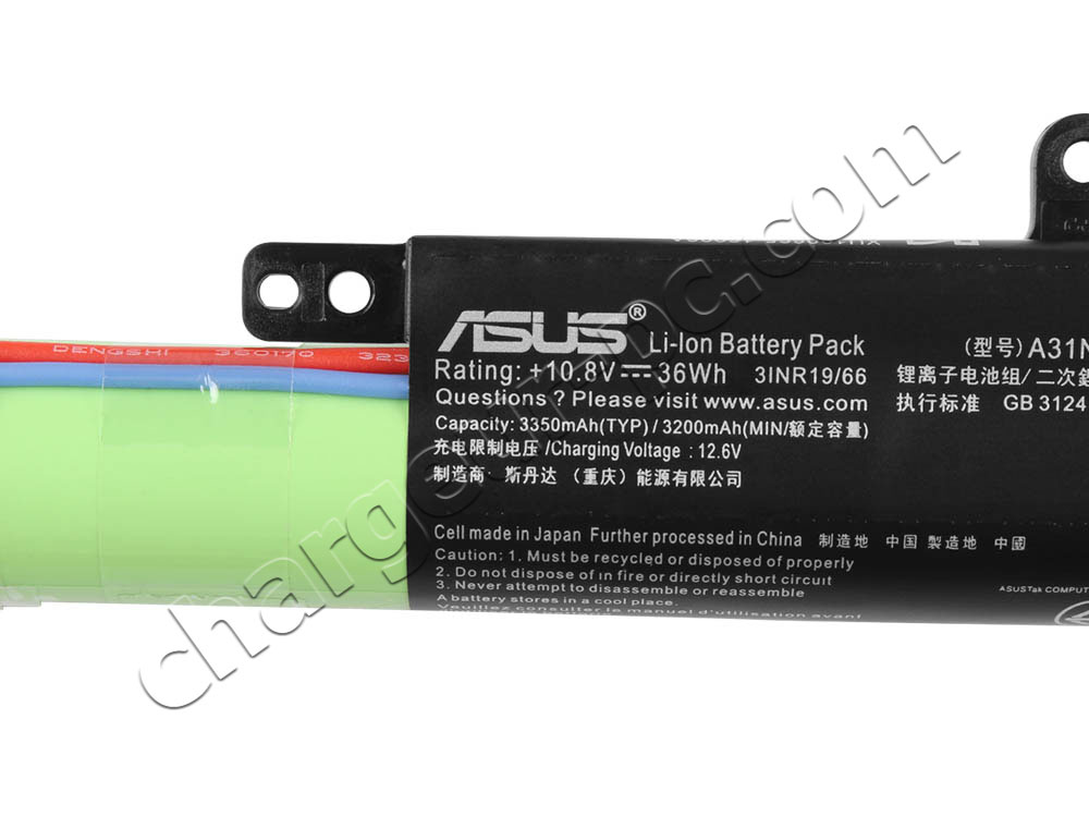 36Wh 3200mAh Original Batterie pour Asus VivoBook X541UV