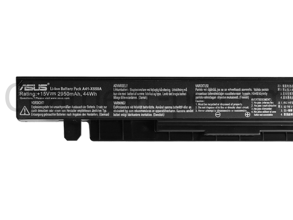 2950mAh Batterie pour Asus A41-X550A