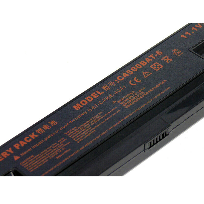 4400mAh 48.84Wh 6 Cellules Clevo W253HU W271CZ Batterie