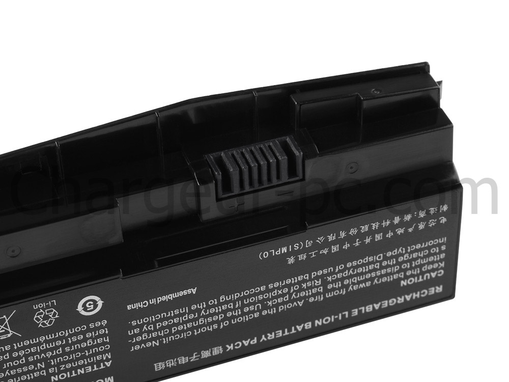 5300mAh 62Wh 6-Cell Batterie Clevo 6-87-N850S-6U71