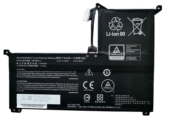 Medion Erazer Crawler E10 MD 61829 Batterie 3175mAh 49Wh - Cliquez sur l'image pour la fermer