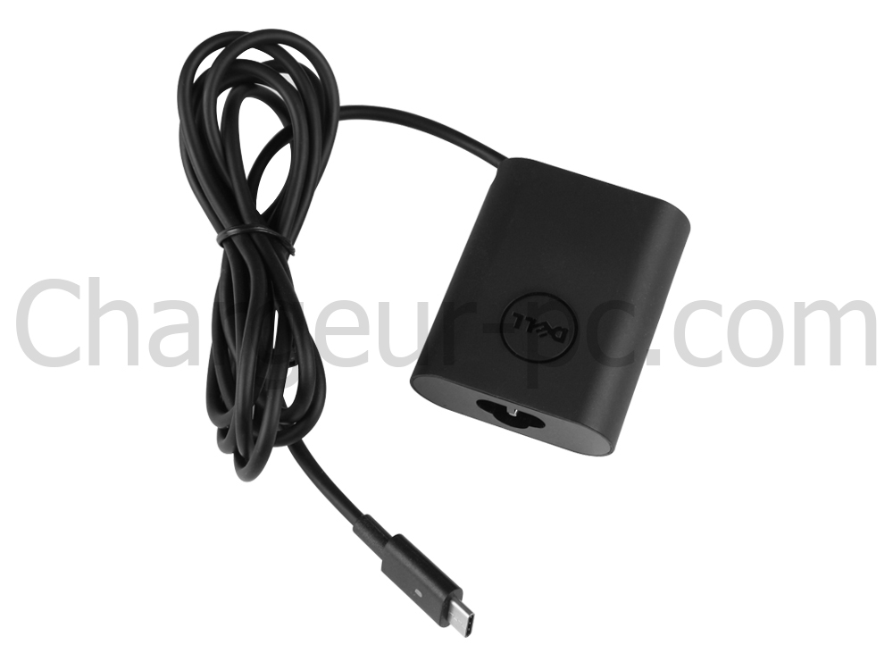 30W USB-C Adaptateur Chargeur pour Dell Latitude 5179 5175 7275 7370