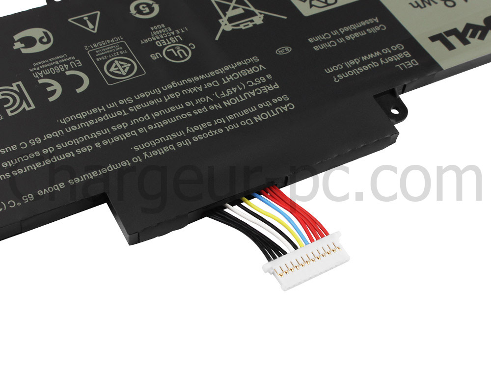 18Wh Original Batterie Dell Venue 8 Pro 5830 T01D T01D001