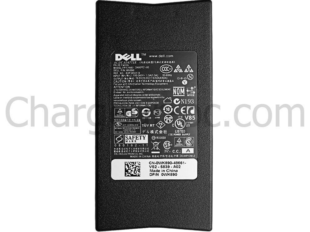 90W Original AC Adaptateur Chargeur pour Dell 330-3614 330-2963 330-2144