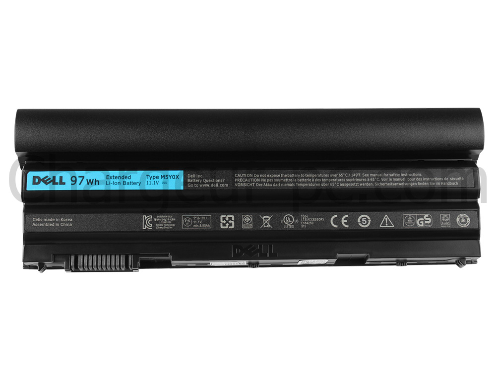 97Wh Original Batterie Dell Latitude E5530 P28G P28G001