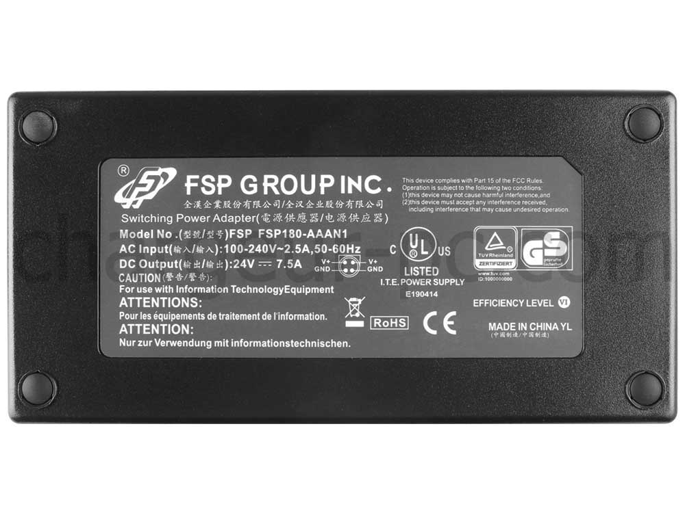 180W Funai NLC2704AD Funai NLC2704BD AC Adaptateur Chargeur + câble