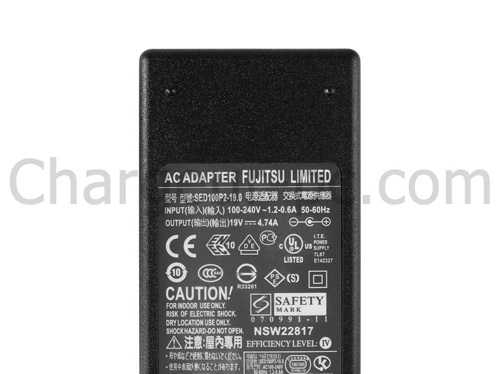 Original 90W Fujitsu FMV-AC343B AC Adaptateur Chargeur