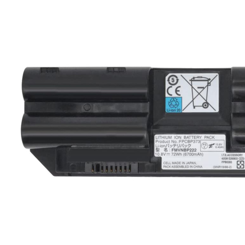 Original Fujitsu CP579060-XX Fujitsu FPB0283 Batterie 6700mAh 72Wh 6 Cellules