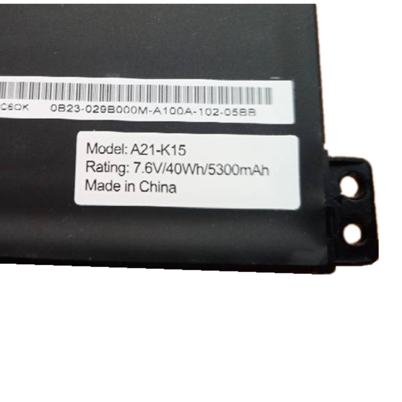 Nouveau Getac A21-K15 Batterie 5300mAh 40Wh 4-Cellules