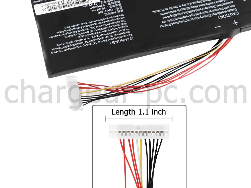 Original 6200mAh 94.24Wh Batterie Gigabyte Aero 15 OLED SA