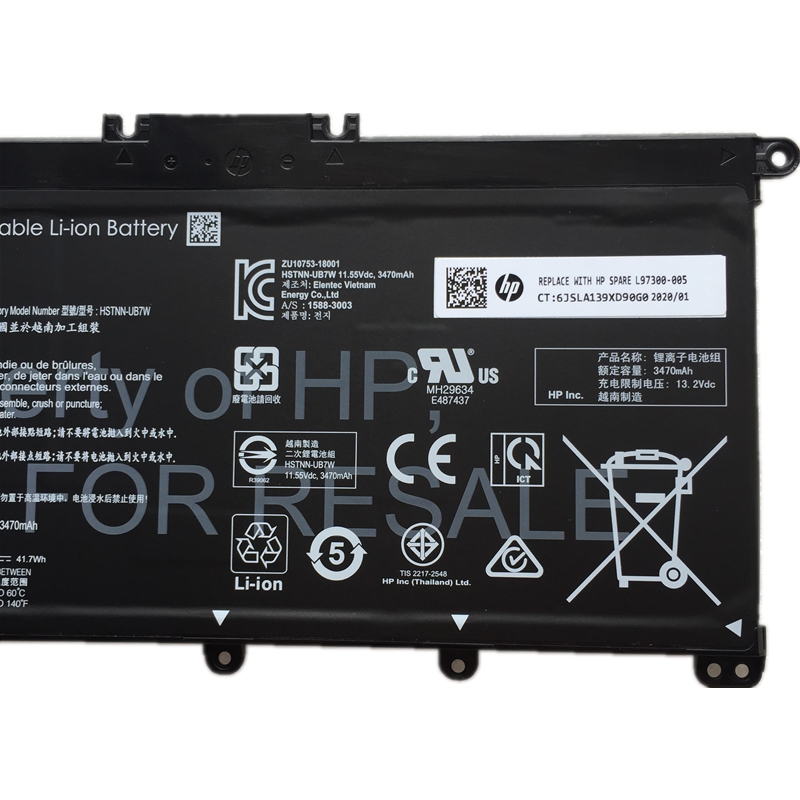 Original HP HW03041XL Batterie 3440mAh 41.04Wh