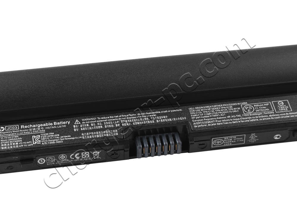 Original 2850mAh 31Wh Batterie HP 15-bs103nb 15-bs115nb 15-bs166nz