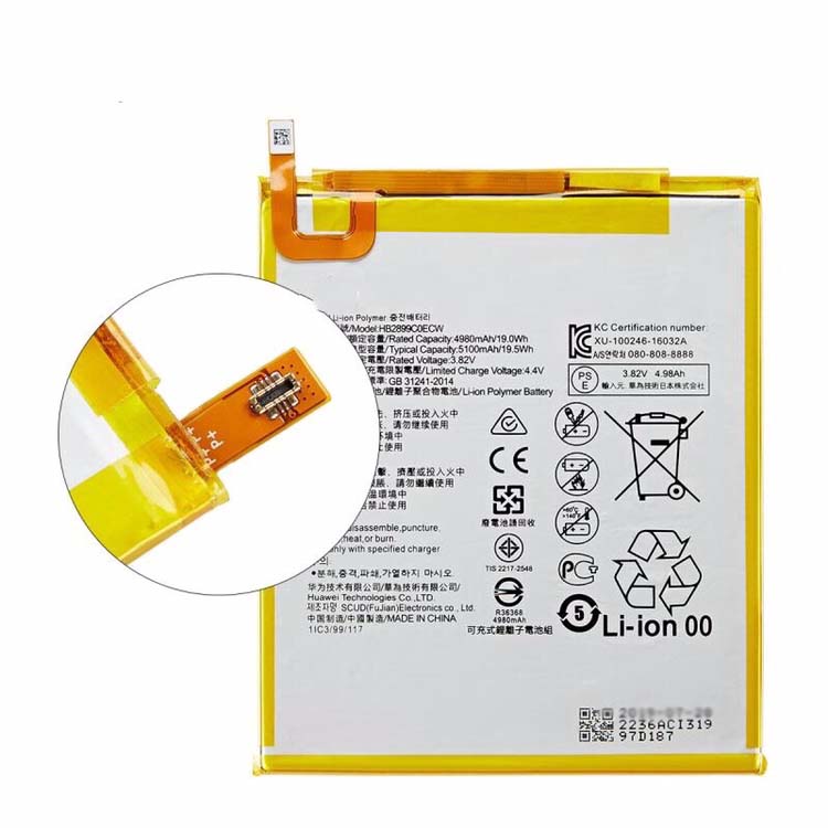 Original 4980mAh 19Wh Batterie Huawei HB2899C0ECW